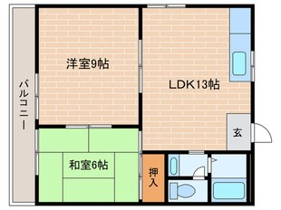 ヴァンヴィレッジの物件間取画像